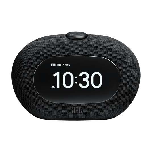 JBL Horizon 3 Hotel Alarm Clock Black | Bluetooth + USB-C | TSOC