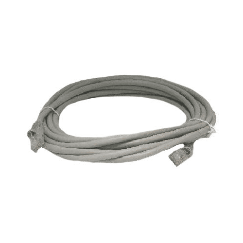 50FT CAT 6 MOLDED BOOTED PATCH CABLE, GREY  (DOME TYPE)