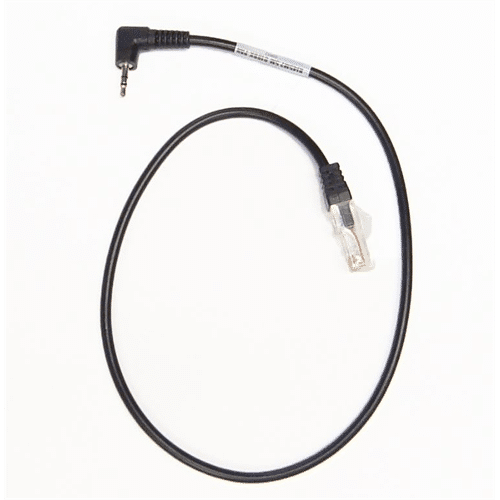 18 INCH PLANTRONICS HEADSET ADAPTER FOR PANASONIC IP PHONES, BLACK