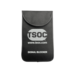 TSOC PEEL CRIMESTOPPERS SIGNAL BLOCKER POUCH, BLACK