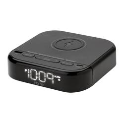 TELEADAPT HW22 IHOME BLUETOOTH ALARM CLOCK W 2 X USB + WIRELESS CHARGING