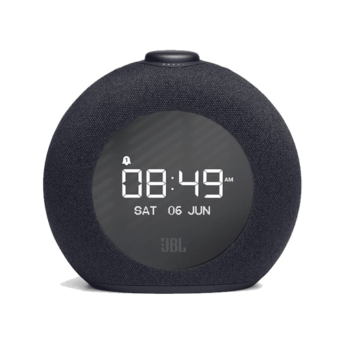 TELEADAPT JBL HORIZON 2 HOTEL ALARM CLOCK WITH BLUETOOTH AND USB CHARGING, BLACK