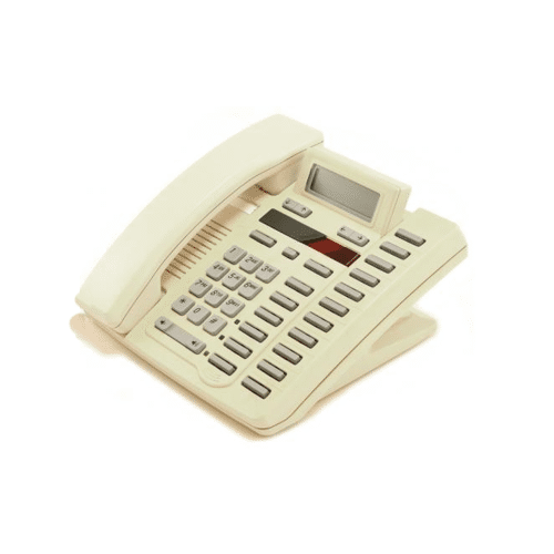 NEW NORTEL 9417 TWO LINE ANALOGUE PHONE WITH VISUAL CALL WAITING, CHAMELON GREY